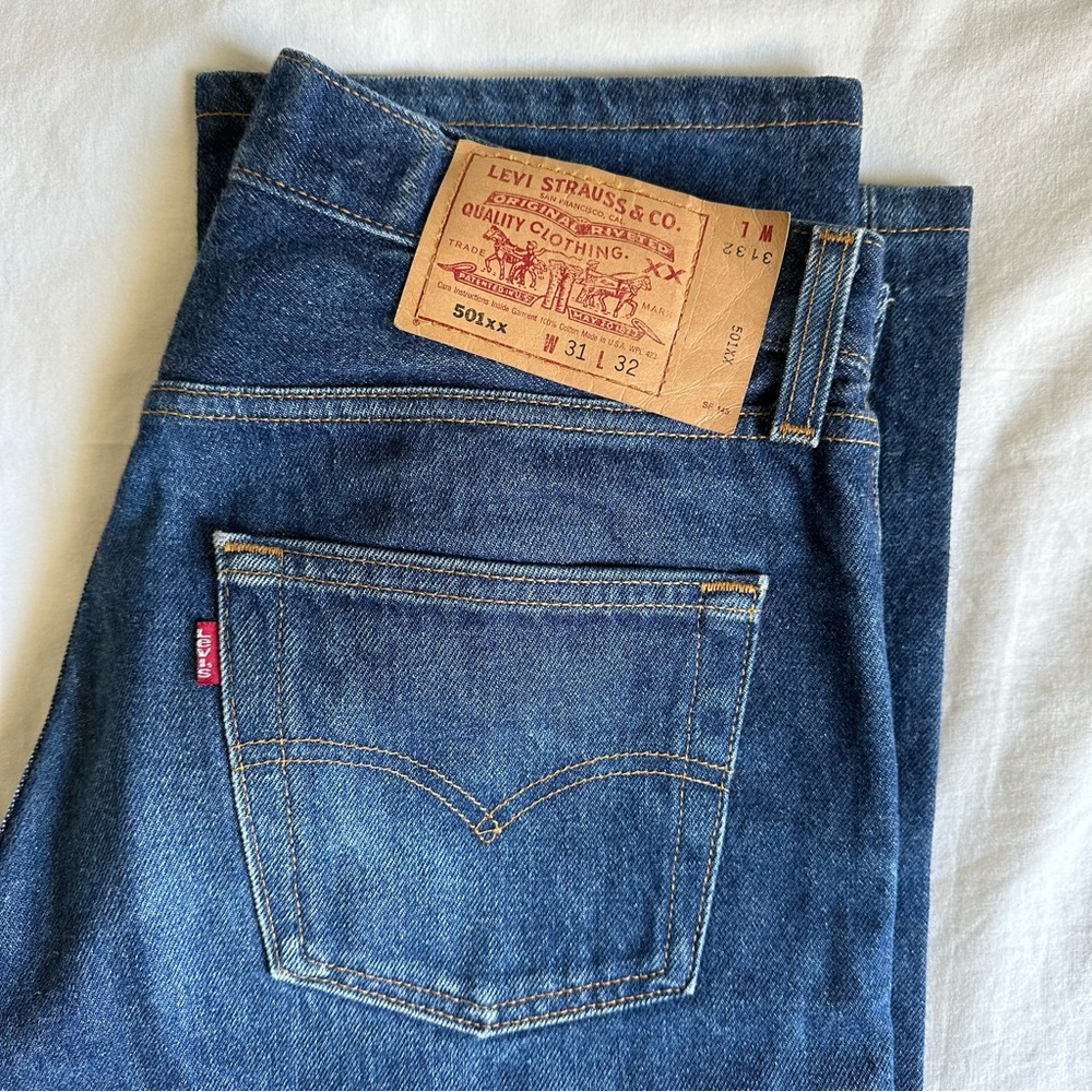 Levi’s men’s 501xx jeans